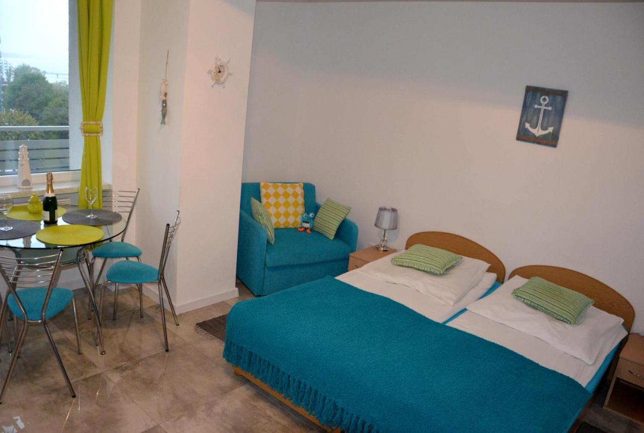 Apartament Z Panoramicznym Widokiem Na Morze Blisko Plazy I Centrum Pl Eng De Miedzyzdroje Exteriör bild