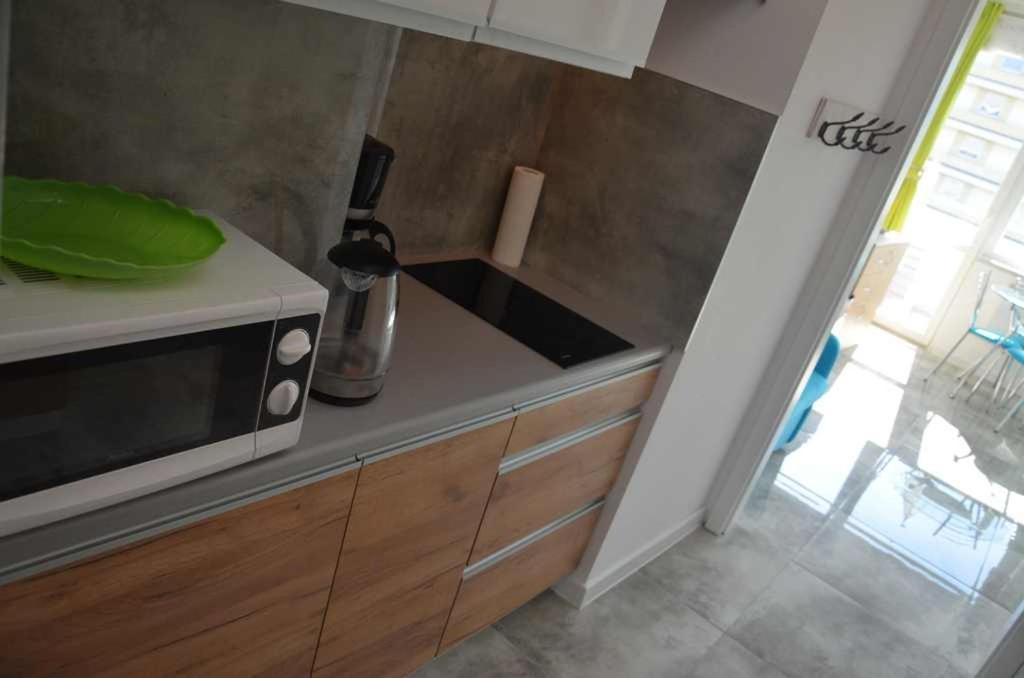 Apartament Z Panoramicznym Widokiem Na Morze Blisko Plazy I Centrum Pl Eng De Miedzyzdroje Exteriör bild