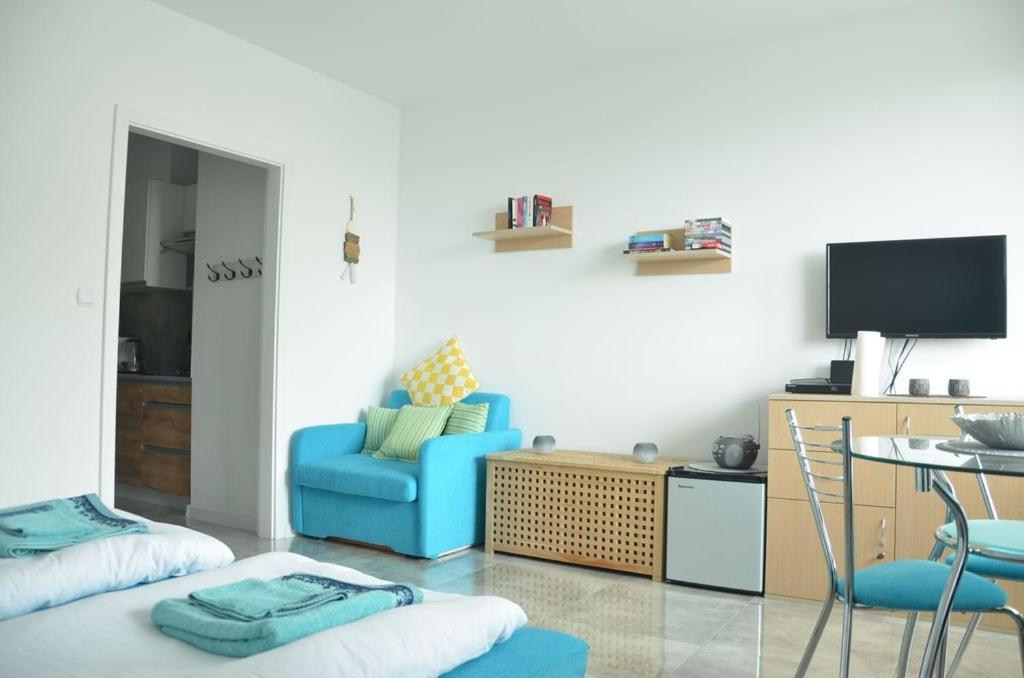 Apartament Z Panoramicznym Widokiem Na Morze Blisko Plazy I Centrum Pl Eng De Miedzyzdroje Exteriör bild