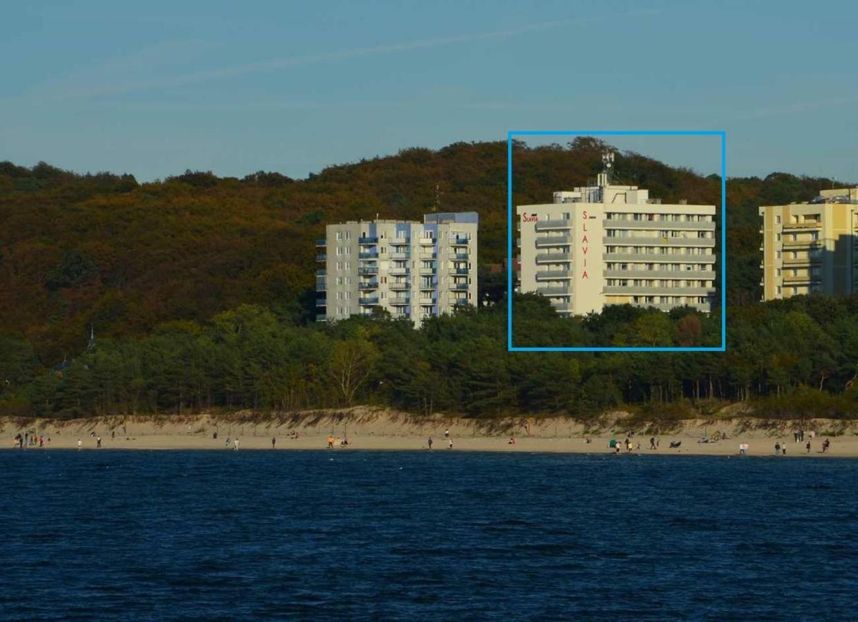 Apartament Z Panoramicznym Widokiem Na Morze Blisko Plazy I Centrum Pl Eng De Miedzyzdroje Exteriör bild